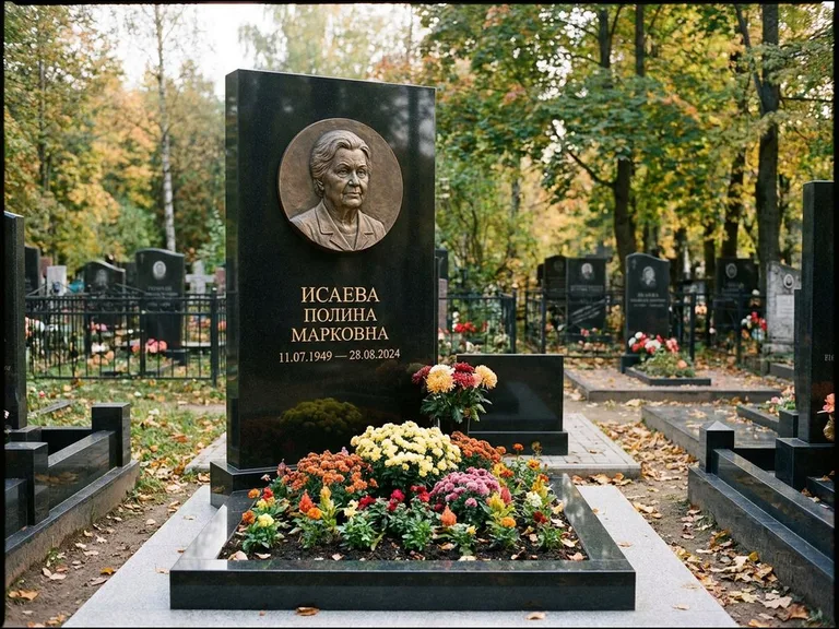 Памятник с барельефом — выполненная работа 20 в Норильске