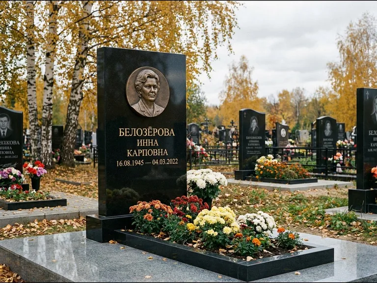 Памятник с барельефом — выполненная работа 2 в Норильске