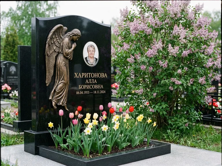 Памятник с барельефом — выполненная работа 32 в Норильске
