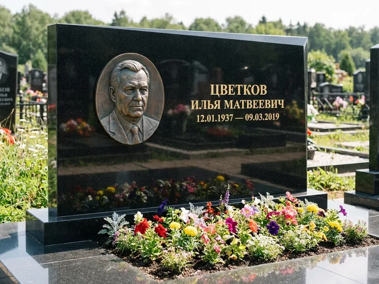 Памятник с барельефом — выполненная работа 33 в Норильске