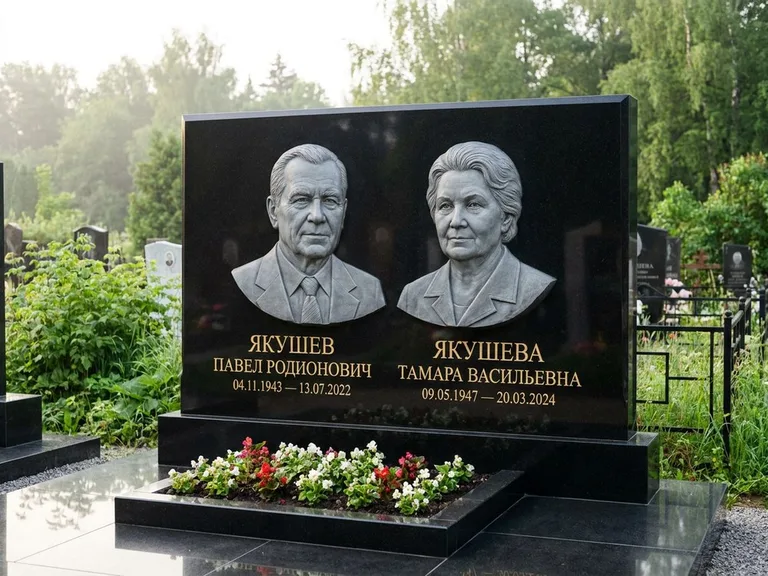 Памятник с барельефом — выполненная работа 36 в Норильске