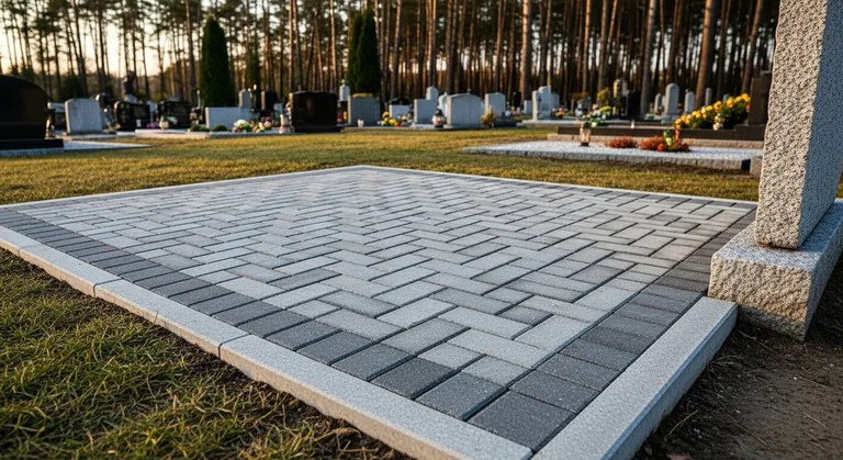 Мощение семейного захоронения, образец ПМ017 в Норильске