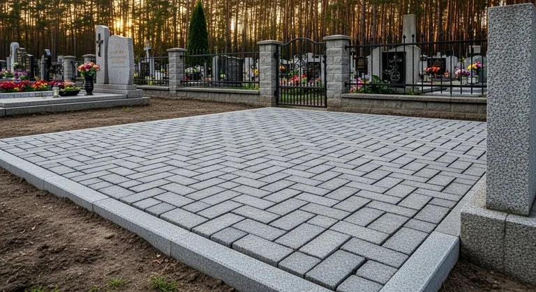 Выполненная работа по благоустройству участка, ПМ043 в Норильске