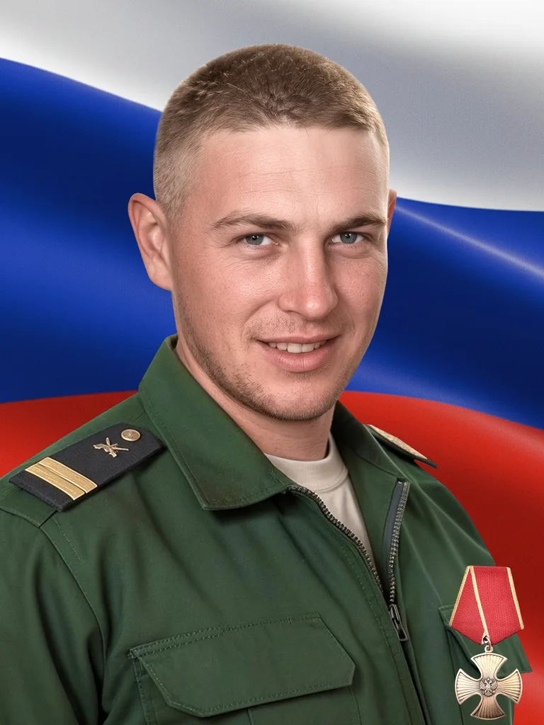 Пример ретуши