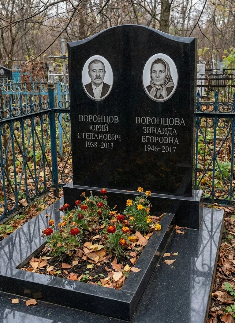 Аллея на Бактинском кладбище в Томске