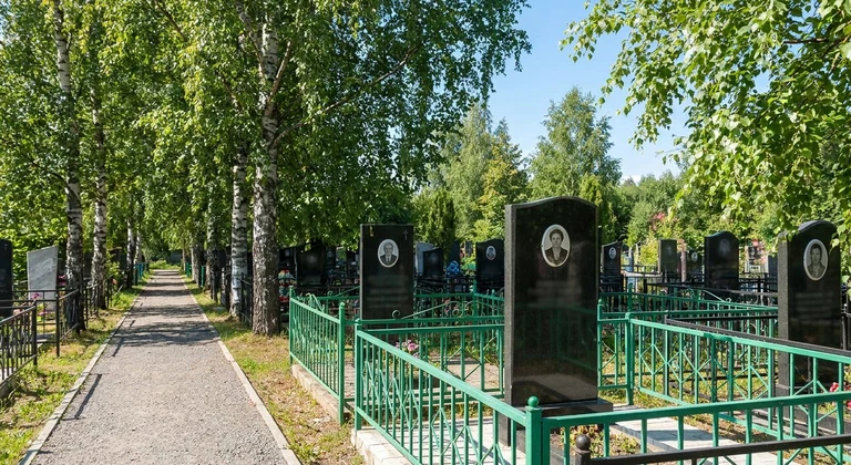 Центральное кладбище в Хабаровска