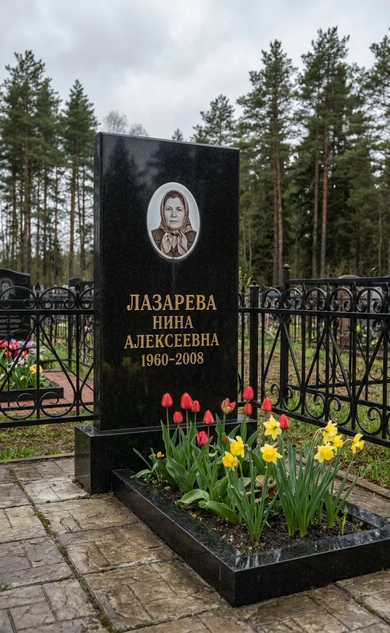 Дорожка на Лесном кладбище во Владивостоке