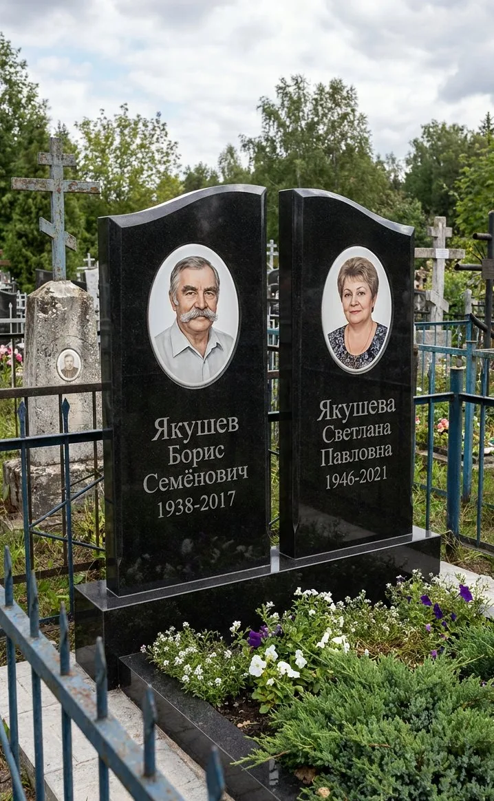 Аллея на Ново-Сормовском кладбище в Нижнем Новгороде