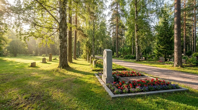 Гранитный памятник на Новом кладбище в Сысоево, Рязань