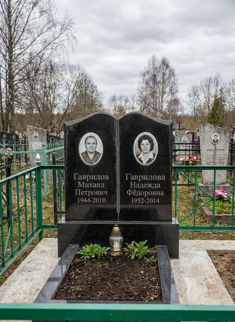 Аллея на Новом Матвеевском кладбище в Хабаровске