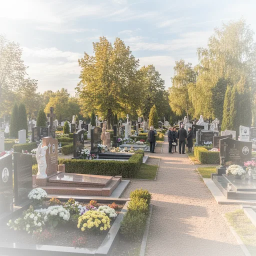 Дорожка на Славянском кладбище в Краснодаре