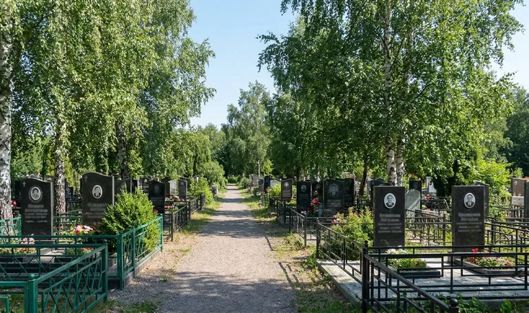 Тольяттинское городское кладбище в Тольятти