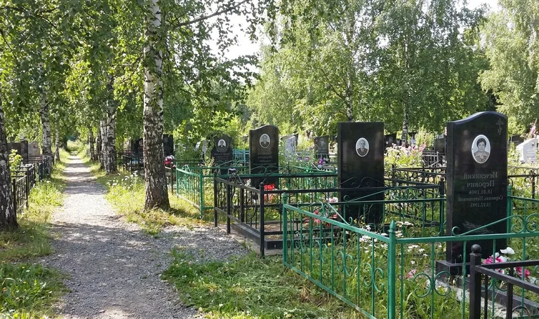Южное кладбище в Томска
