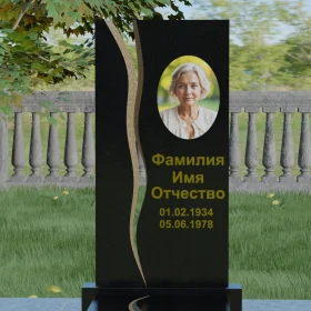 Вертикальный памятник П001 из гранита или мрамора