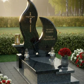 Православный гранитный памятник на могилу - ПН239