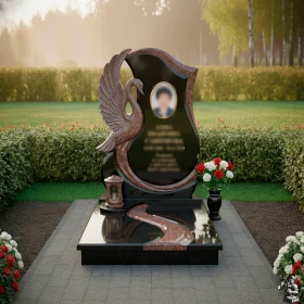 Комбинированный светский памятник с комплексом - ПН583