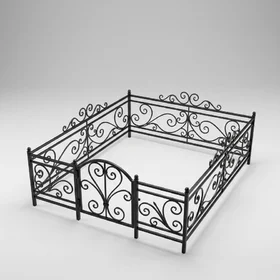 Ограда на могилу — ОГ017