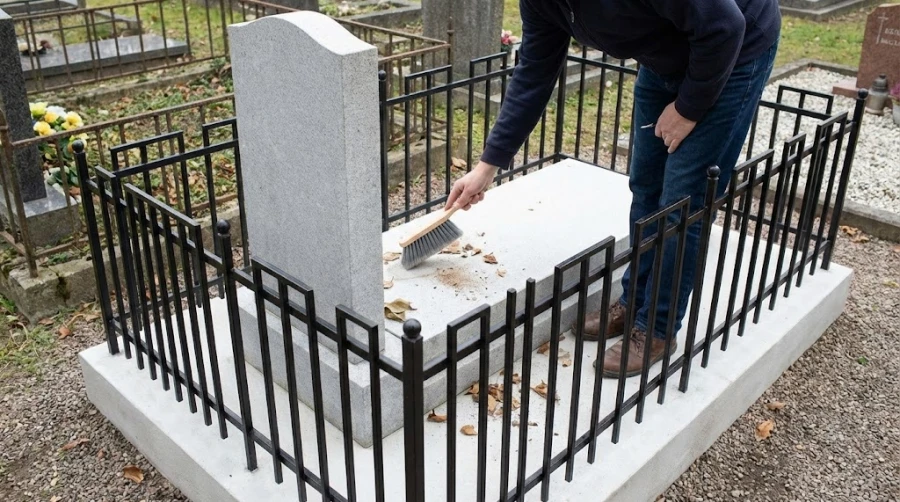 uhod-za-mogiloj-vnutri-ogrady