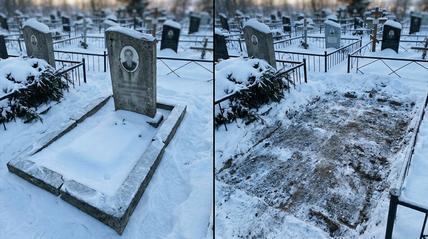 Демонтаж памятника в Норильске — пример 2