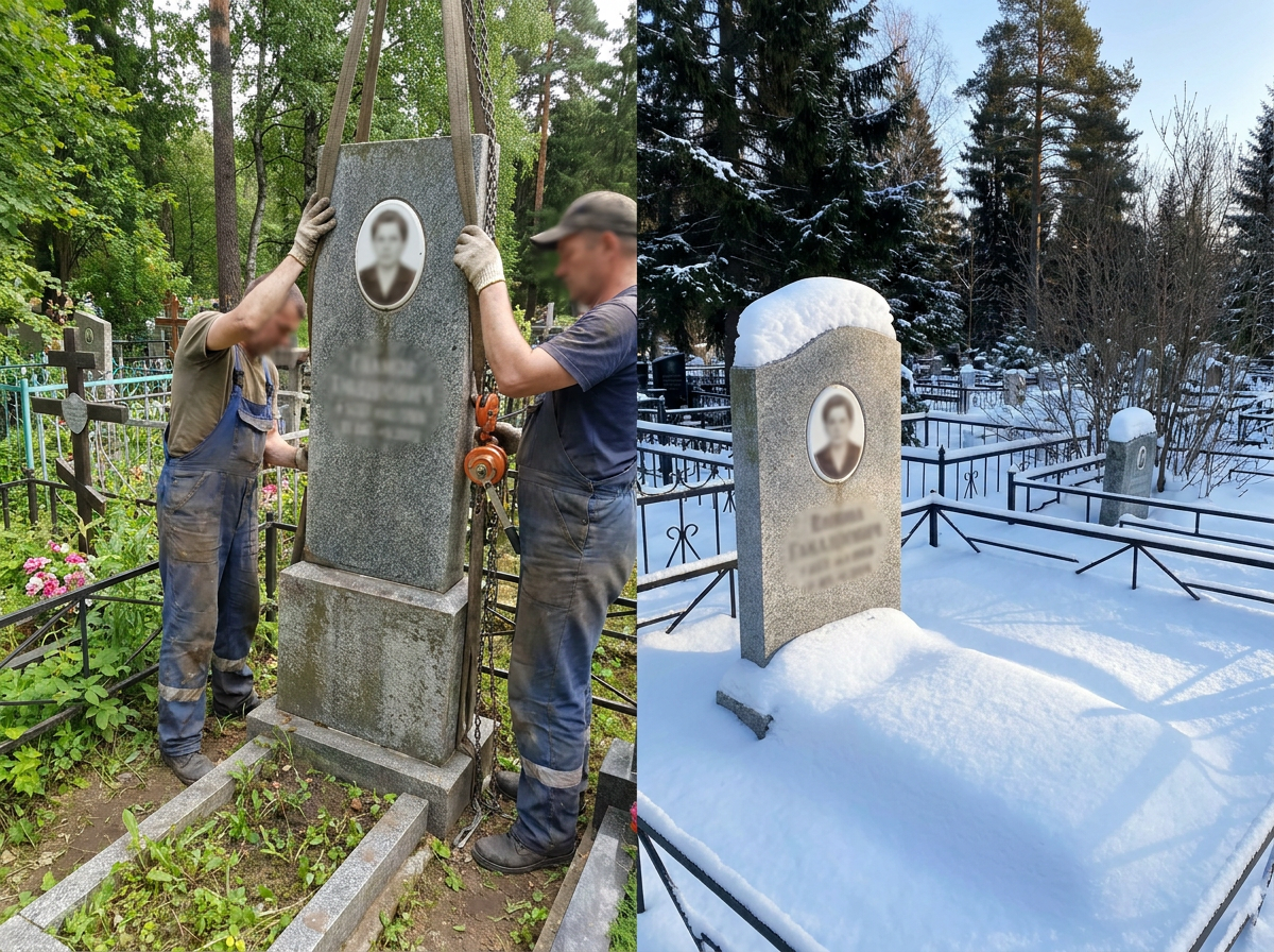 Демонтаж памятника в Норильске — пример 3