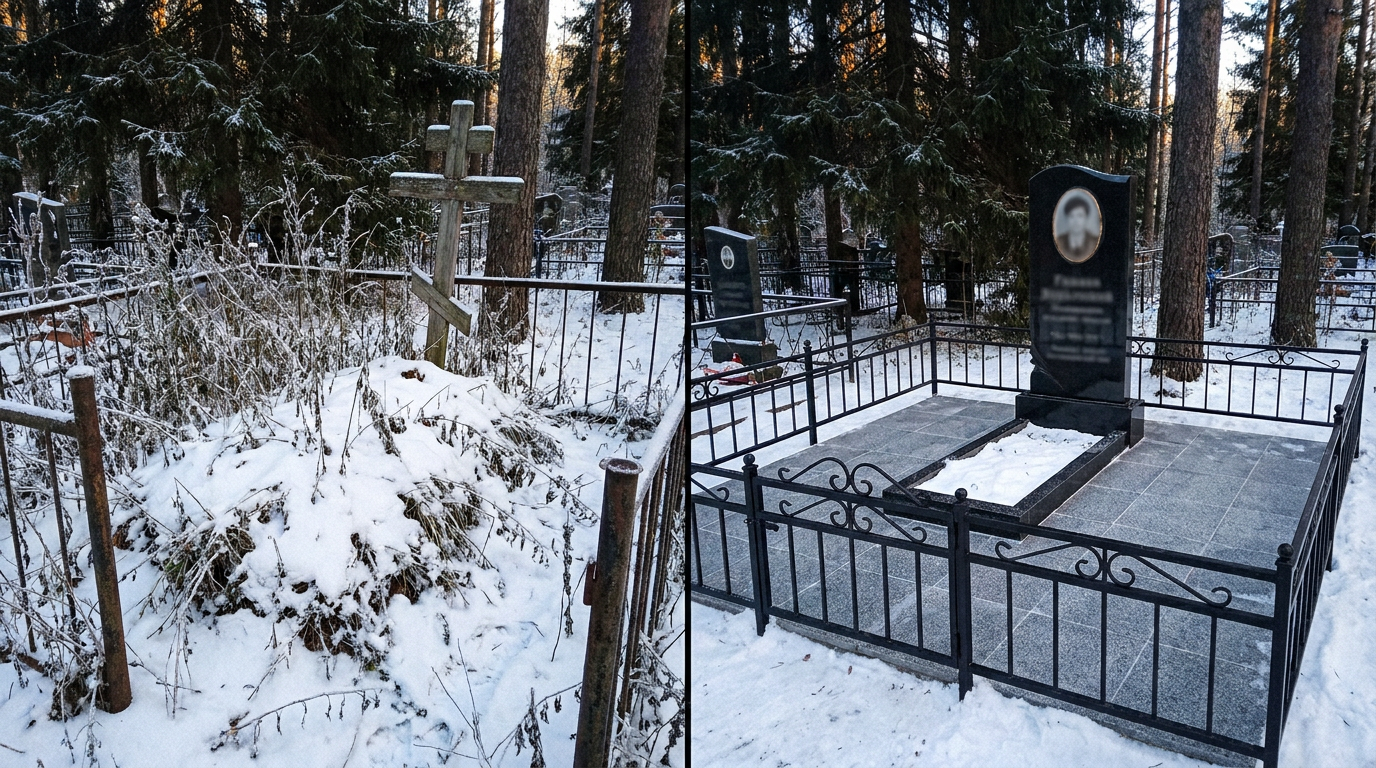 Памятник под ключ в Норильске — пример 1